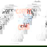 Coffee Club Retro Coffee Graphic For Coffee Lover Women T-Shirt