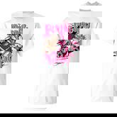 Pink Out Football Breast Cancer Awareness Cheer Mom Mama T-Shirt