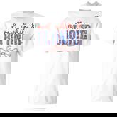 Red White And Blonde Western Country Cowgirl 4Th Of July T-Shirt