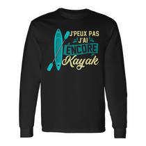 T-Shirt Humour Kayak – 'J'Peux Pas J'ai Kayak' – Cadeau Parfait Pour Kayakiste, Canoéiste – Léger Et Confortable