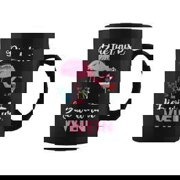 Women's Flamingo Weinlieberaufen Die Tut Nix Die Will Nur Wein Tassen - Seseable