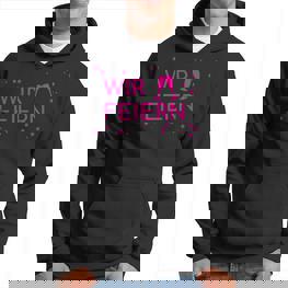 Ich Heirate Wir Feiern I Partnerdesign Bride Jga Kapuzenpullover - Seseable