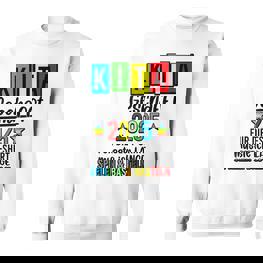 Kitaabsolvent Kitaabgänger Kindergarten Abschied Children's Kita Geschafft Kita Abgänger Kindergarten Child Graduation 2025 Gray Sweatshirt - Seseable