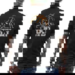 Basketball Dad Basketball Father Proud Basketball Dad T-Shirt mit Rückendruck - Seseable