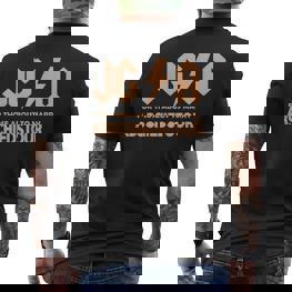 Jga Farewell Tour For Those About To Marry Party T-Shirt mit Rückendruck - Seseable