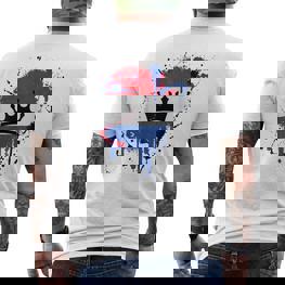 Kings Day Netherlands Holland Flag Koningsdag T-Shirt mit Rückendruck - Seseable