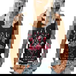 Malle Party Crew Group Flamingo Mallorca Party Tank Top Frauen - Seseable