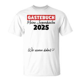 Youth Consecration 2025 Guest Book Party Youth Party T-Shirt - Seseable
