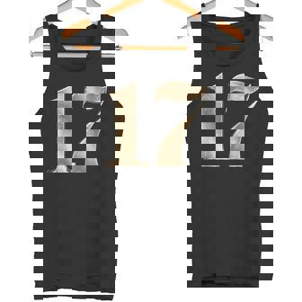 17 セブンティーン 誕生日 お気に入り 数字 フルール・ド・リス デザイン タンクトップ - Kawaiitshirt