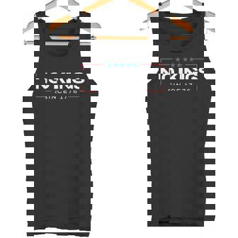 1776年以来王様はいないシンプル タンクトップ - Kawaiitshirt