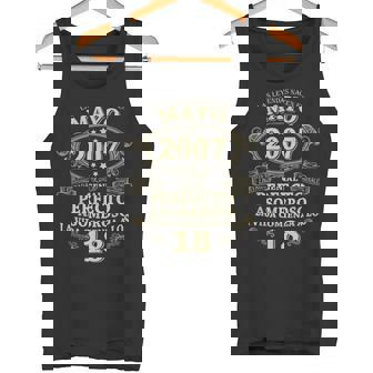 18 Cumpleaños Las Leyendas Nacen En Mayo 2007 18 Años Camiseta sin mangas - Regaloses