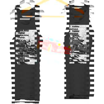 180Sx ドリフト アニマルスタイル クール アニメ イニシャル D レースカー13 タンクトップ - Kawaiitshirt