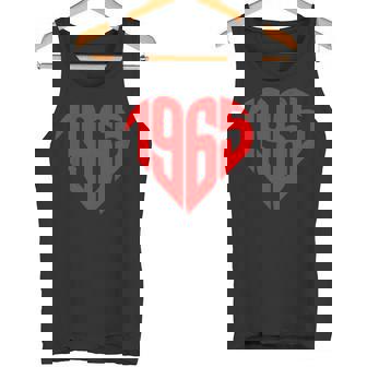 1965 ハート ヴィンテージ 1965年製 ハート型 還暦祝いに最適 タンクトップ - Kawaiitshirt