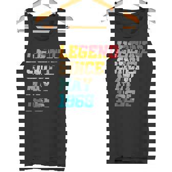 1965年5月以来の伝説 面白い 60歳 レトロ 還暦 タンクトップ - Kawaiitshirt