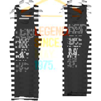 1975年5月からの伝説 50歳の誕生日プレゼント 50歳 タンクトップ - Kawaiitshirt