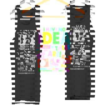 1980年代 10年 キッズ&ノベルティ ガールズ 80年代テーマ タンクトップ - Kawaiitshirt