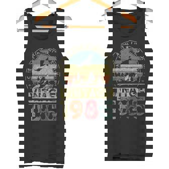 1985年ヴィンテージ、限定版、40歳の誕生日、40歳 タンクトップ - Kawaiitshirt