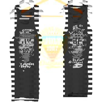 1987年7月からのヴィンテージ38歳の誕生日レジェンド タンクトップ - Kawaiitshirt