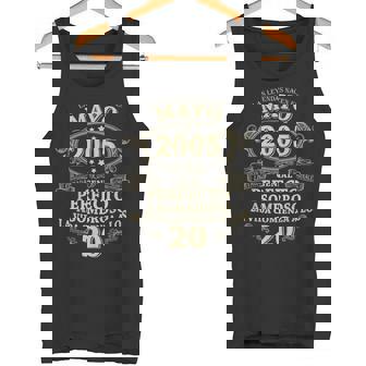 20 Cumpleaños Las Leyendas Nacen En Mayo 2005 20 Años Camiseta sin mangas - Regaloses
