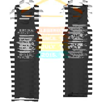 2015年7月 10歳の誕生日デコレーション ヴィンテージ 10歳の誕生日 タンクトップ - Kawaiitshirt