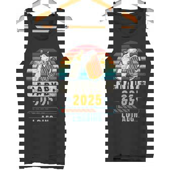 2025 年のお父さん 出産のお知らせ 父親になる予定の人 これから父親になる人 タンクトップ - Kawaiitshirt