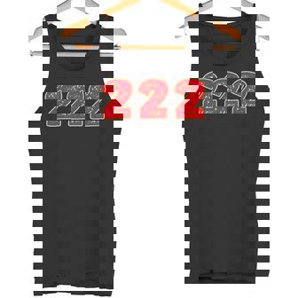 222 エンジェルナンバー Right Place Right Time タンクトップ - Kawaiitshirt