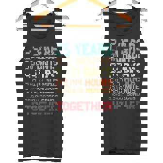 25 Años Juntos Pareja 25 Aniversario De Boda Camiseta sin mangas - Regaloses