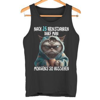 25 Jähriges Dienstjubiläum Jubiläum Firmenjubiläum 25 Jahre Tank Top - Geschenkecke