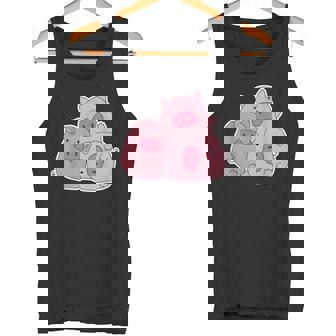 3匹の小さな豚 タンクトップ - Kawaiitshirt