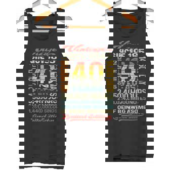 40歳 480ヶ月 すごい生まれ 1985年 40歳の誕生日 タンクトップ - Kawaiitshirt