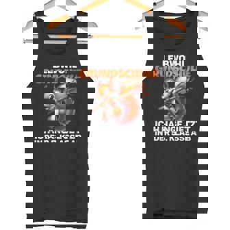 5 Klasse Realschule Gymnasium Grundschule 2024 Eichhörnchen Tank Top - Geschenkecke