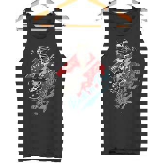 50年代 ロカビリー Clothing 1950年代 ソック ホップ スイング グリーザー ロッカー タンクトップ - Kawaiitshirt