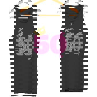 50歳の誕生日 王冠 50歳の誕生日 タンクトップ - Kawaiitshirt