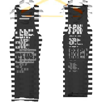 57歳の誕生日 ヴィンテージ レトロ 面白い 57歳 10月 1966 タンクトップ - Kawaiitshirt