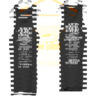 60 Geburtstag Biker Motorrad Mann Geschenk Lustig Tank Top - Geschenkecke