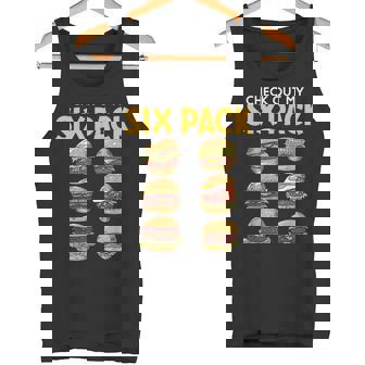 6パック バーガー タンクトップ - Kawaiitshirt