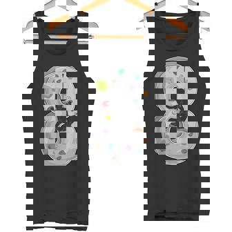 8 Años De Edad Escalada En Roca 8 Cumpleaños Aventuras Escalador Camiseta sin mangas - Regaloses