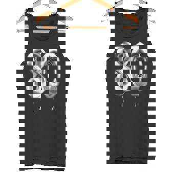 80歳の誕生日バルーン 装飾バルーン 80年目 タンクトップ - Kawaiitshirt