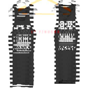 88 Keys No Problem Pianista Tecladista Piano Música Camiseta sin mangas - Regaloses