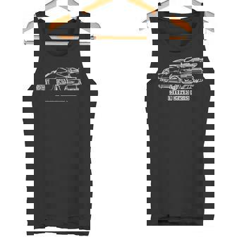 911 Gt3 Rsilhouette Pieza Meme Coche De Carreras Camiseta sin mangas - Regaloses