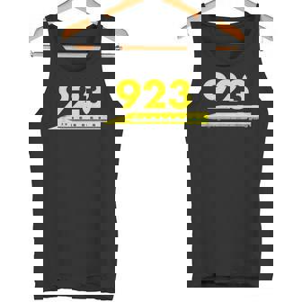 923形ドクターイエローT4 イラスト923テキスト タンクトップ - Kawaiitshirt