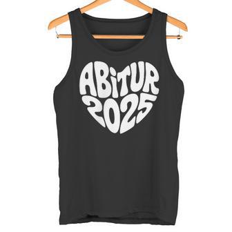 Abitur 2025 Herzform Abschluss Gymnasium Abi 2025 Tank Top - Geschenkecke