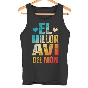 Abuelo Día Del Padre Abuelo Papy El Millor Avi Del Mon Camiseta sin mangas - Regaloses