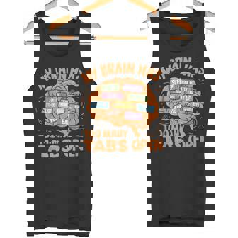 Adhd 意識 神経多様性 Adhd 脳 タンクトップ - Kawaiitshirt