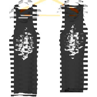 Ajedrez Chess Tablero Jaque Mate Jugador Ajedrez Camiseta sin mangas - Regaloses