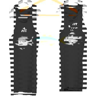 Aji 鯵 アジ 願掛け 釣り好き 魚好き 海釣り 趣味 おもしろ 寿司ネタ 趣味釣り 船釣り 釣り タンクトップ - Kawaiitshirt