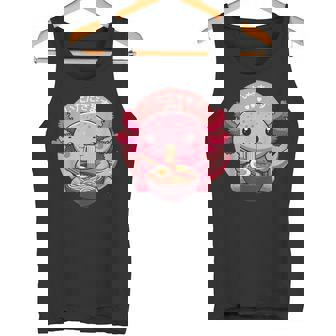Ajolote Comiendo Ramen Itadakimasu Anime Lindo Ajolote Camiseta sin mangas - Regaloses