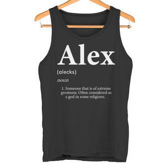 Alex Definition Bonito Regalo Personalizado Para Alex Camiseta sin mangas - Regaloses