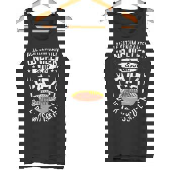 With Alleitzen Im Garten Und Chillen Außer Papa Ist Am Grill Tank Top - Geschenkecke