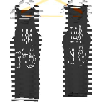 I Am 39 Plus 1 中指 40歳の誕生日 タンクトップ - Kawaiitshirt